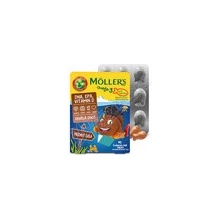 Mollers Omega-3 želé rybičky Cola 45 tablet