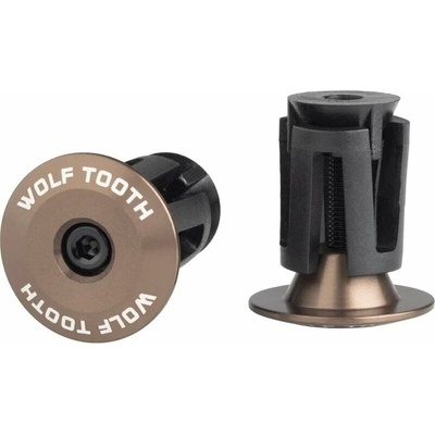 koncovky Wolf Tooth BARPLUG aluminium / espresso