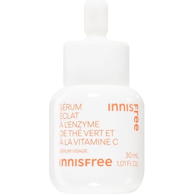 Innisfree Green Tea Enzyme Vitamin C Brightening Serum озаряващ серум с витамин С да уеднакви цвета на кожата 30ml