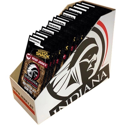 INDIANA Jerky hovězí Power Snack Original 480 g