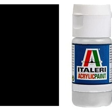 Italeri Farba Acrylic Flat Black 20ml