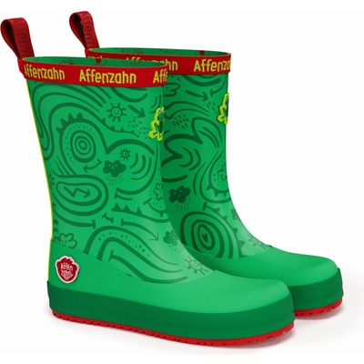 Affenzahn Rainboot Vegan Plashy Frog zelená
