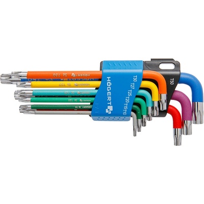 Hogert sada TORX 9 dílů HT1W817
