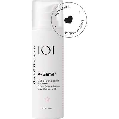 Geek & Gorgeous A-Game 5 sérum 0,05% retinalem 30 ml – Zbozi.Blesk.cz