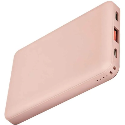 Uniq Fuele Mini Powerbank Quick Charge, PD 18W 10000mAh - преносима външна батерия с USB-C порт, USB-A изход и технология за бързо зареждане (розов)