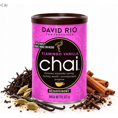 David Rio Flamingo Vanilla Chai 337 g