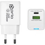 Movano Зарядно / адаптер USB-A / USB-C, GaN, PD, 45W (ZZ/PD45W-W)