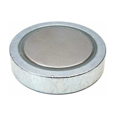 SOLLAU Neodymová magnetická šošovka plochá bez závitu 25x7 mm