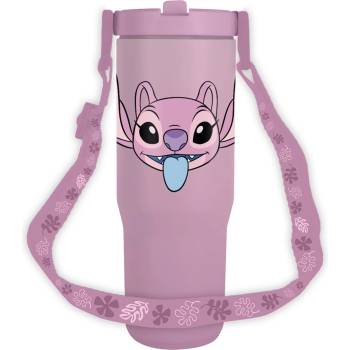 Character 30Oz Pitcher With Strap Water Bottle - Lilo & Stitch