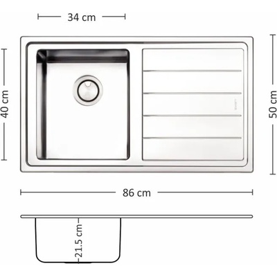 Leks MEGA 86.1 R/L TI