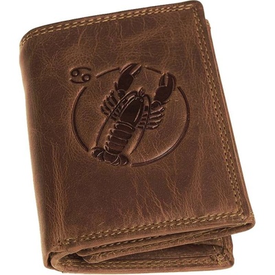 Kožená peňaženka Zverokruh Rak