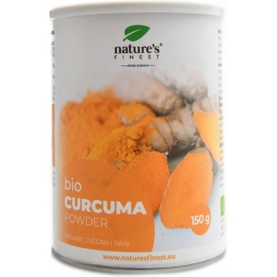 Natures Finest Curcuma BIO turmeric root powder 150 g