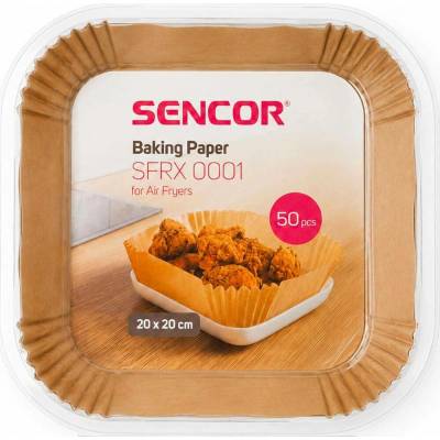 Sencor SFRX 0001 Pečící papír 20x20SQ 50ks SENC