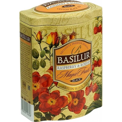 Basilur Black Raspberry Rosehip plech 100 g