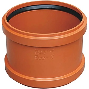 VALPLAST ПВЦ МУФА ф160 ОРАНЖ (cf100000160)
