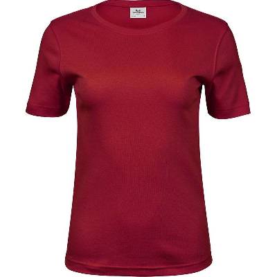 Tee Jays 580 Dámske tričko Interlock červená deep