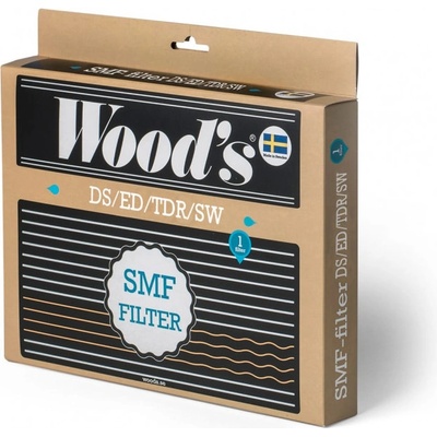 Wood's Филтър тип SMF за влагоуловители Woods 8012804, За Woods SW и LD серии, Лесен монтаж, Бял (8012804)