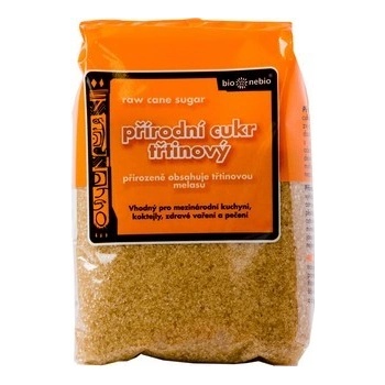 BioNebio Surový prírodný trstinový cukor Bio 1000 g