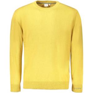 Pepe Jeans Мъжки пуловер pepe jeans, Размер l, Цвят Жълто (pm7000013andre crew neck_gi088)