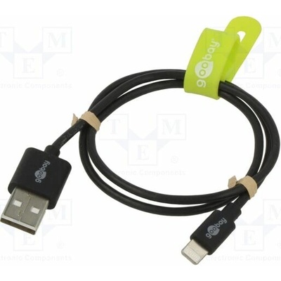 Goobay 72904 USB 2.0 vidlice Apple Lightning,USB A vidlice 1m černý