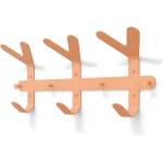 Spinder Design Стоманена стенна закачалка в цвят сьомга 66 cm Frondo - Spinder Design (GW051-12)
