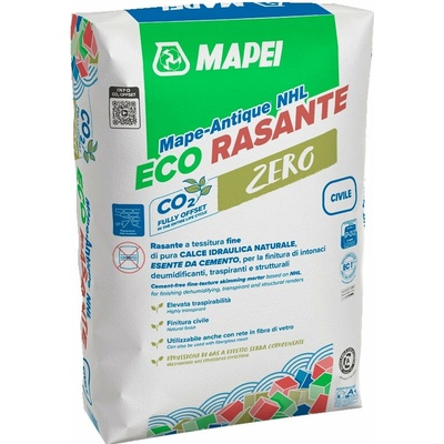 MAPEI Mape-Antique NHL Eco Rasante Civile sanačná omietka na murivo 25 kg Svetlo hnedá
