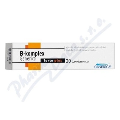 Generica B-Komplex Forte plus 20 tablet