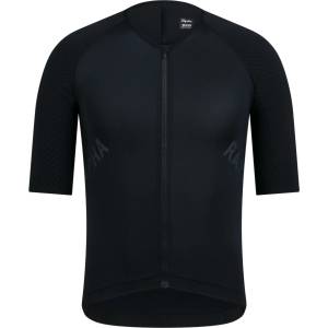 Rapha Мъжка фланелка с къс ръкав за колоездене Rapha Pro Team Aero Jersey Cycling jersey - Black / Grey (056-4400-0112)