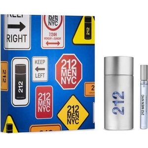 Carolina Herrera 212 Комплект (EDT 100ml + EDT 10ml) за Мъже