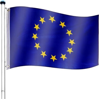 FLAGMASTER® Vlajkový stožár vč. vlajky Evropská unie, 650 cm