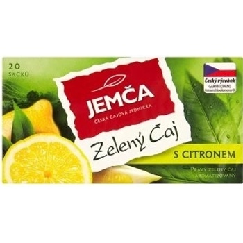 Jemča zelený čaj s citronem 20 x 1,5 g