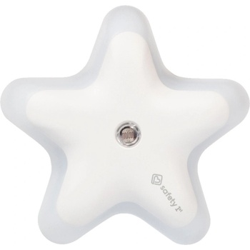 Safety 1st Автоматична нощна LED лампа Safety 1st - Звезда, бяла (SF.0101)