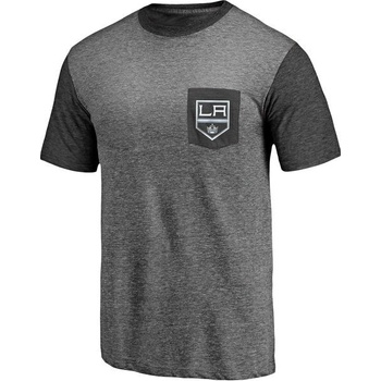 Fanatics Apparel tričko Los Angeles Kings Refresh tri-Blend Pocket