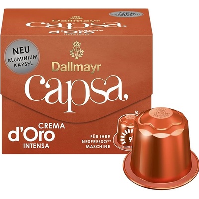 Dallmayr Capsa Crema d'Oro Intensa алуминиеви капсули 10 бр