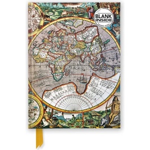 Flame Tree Publishing Antique Map (Foiled Blank Journal) | Flame Tree Publishing