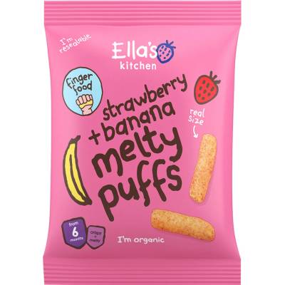 Ella's kitchen Ella’s Kitchen BIO Chrumky s príchuťou jahody a banánu (20 g)