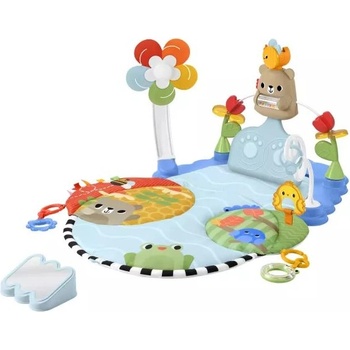 Mattel Fisher-Price: Интерактивна постелка за игра с мече (HYR60)