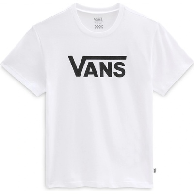 Vans Girls Flying V Crew Tee White