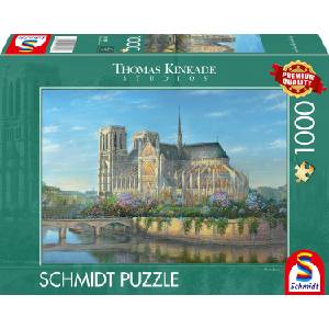 Schmidt Spiele Пъзел Schmidt от 1000 части - Нотр Дам (58796)