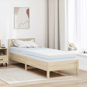 vidaXL Матрак Средно твърдо 80 x 200 cm Бяло (4106288)