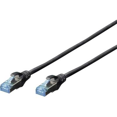Digitus DK-1531-050/BL RJ45 CAT 5e SF/UTP 5m černý