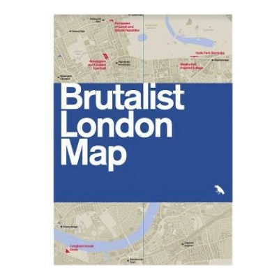 Brutalist London Map