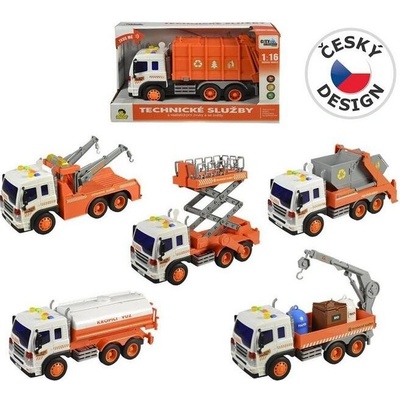 Made City Collection auto technické služby na setrvačník, cisterna 27cm
