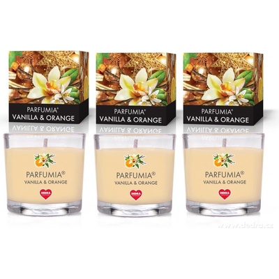 PARFUMIA VANILLA & ORANGE 3 × 55 ml