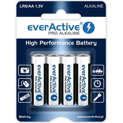 everActive Полша Алкални батерии everActive AA (2153150001)
