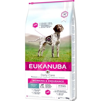 EUKANUBA Суха храна за кучета Premium Working & Endurance Chicken 15 кг