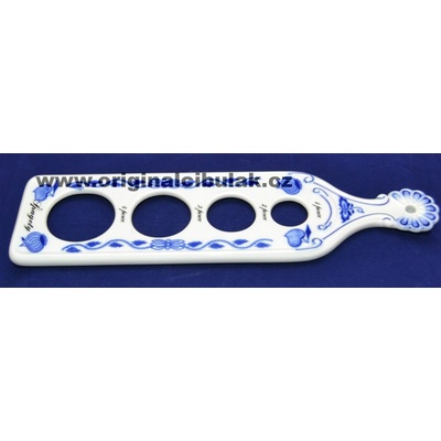 Cibulák měrka na porce špaget 30 cm originální cibulákový porcelán Dubí, cibulový vzor,