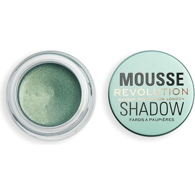 Makeup Revolution Mousse krémové očné tiene Emerald Green 4 g
