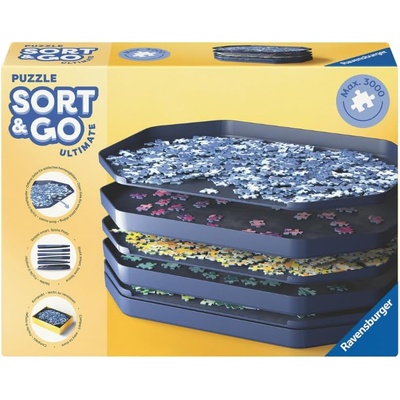 Ravensburger Сортери за пъзели Ravensburger - Sort & Go, за до 3000 части (12001676)