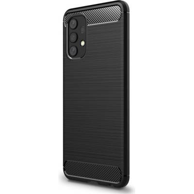 Gigapack Samsung A32 4G GIGAPACK силиконов протектор за телефон, удароустойчив, карбонов модел, ЧЕРЕН GP-104776 (GP-104776)